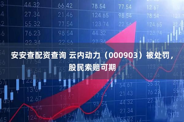 安安查配资查询 云内动力（000903）被处罚，股民索赔可期